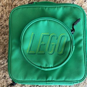 Lego brick insulated lunch kit